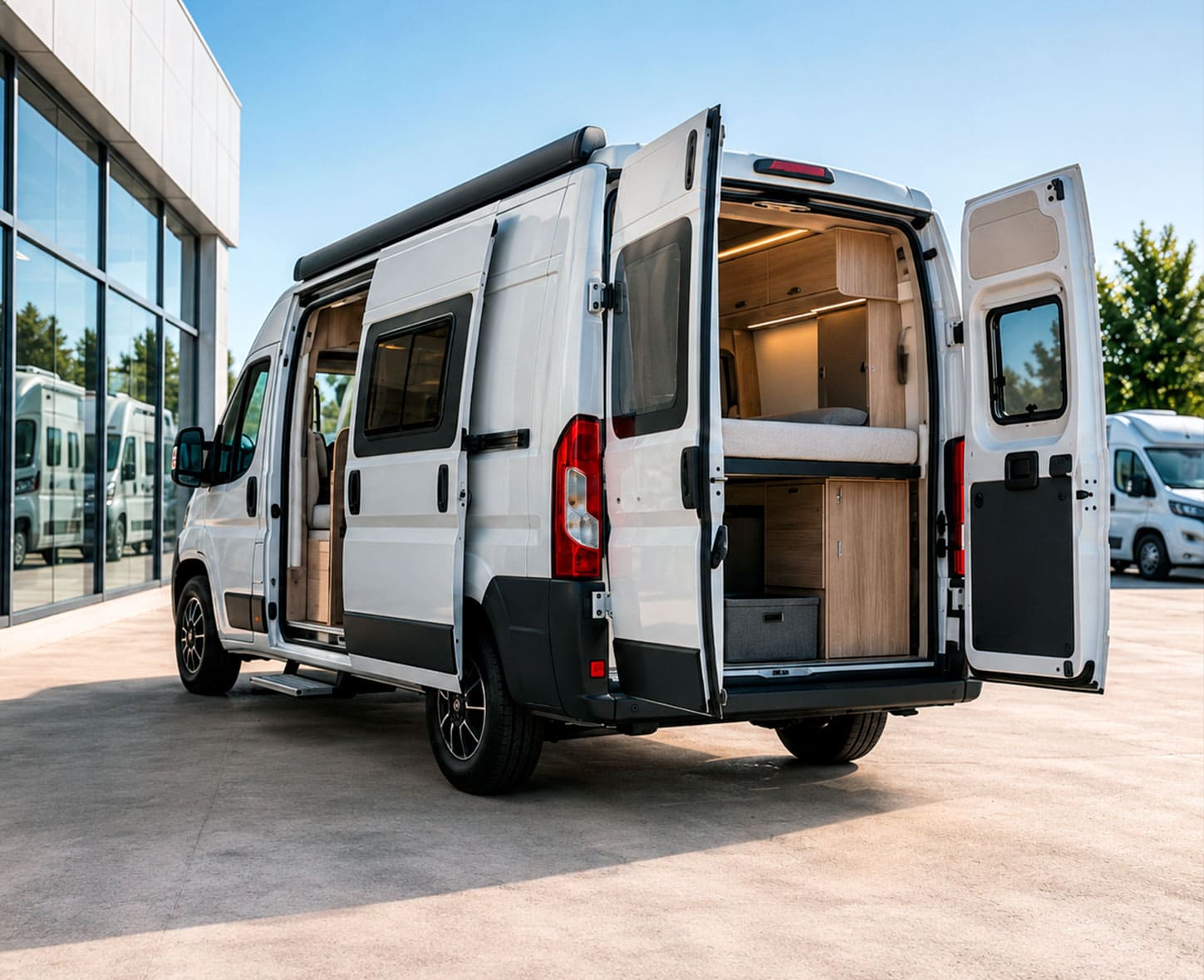 Transporte y entrega de autocaravanas