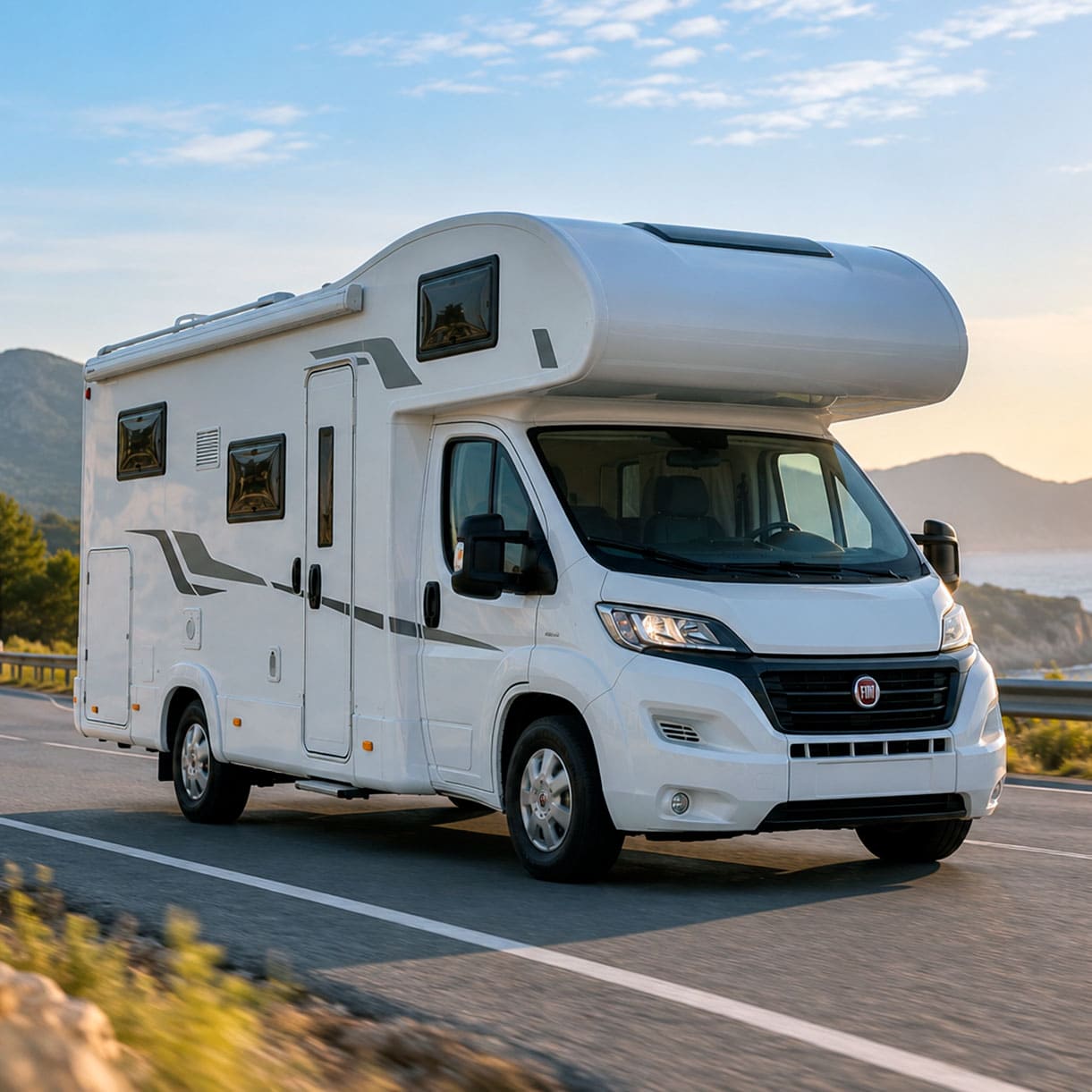 Entrega de una autocaravana en el domicilio del cliente